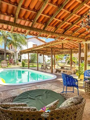 A piscina em ou perto de Pousada Curva dos Ventos-Próximo à praia com café da manhã em Icaraí de Amontada