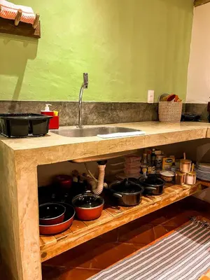 A planta de Chalé Makani - Pontal de Maceió