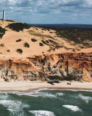 Paisagem natural perto da casa de férias
