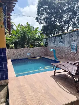 A piscina em ou perto de Pousada Casa São Carlos chalé Julyana