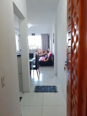 Uma área de estar em Cantinho feliz