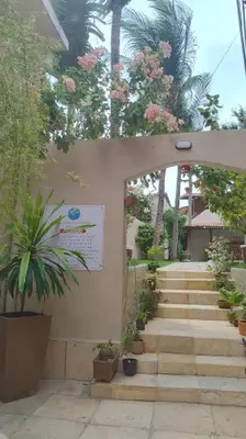 Um jardim no exterior de Viva Jeri Jericoacoara