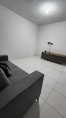 Uma área de estar em Casa aconchegante em Horizonte-CE!