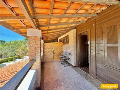 Uma varanda ou terraço em Linda casa ampla próximo ao mar do Cumbuco