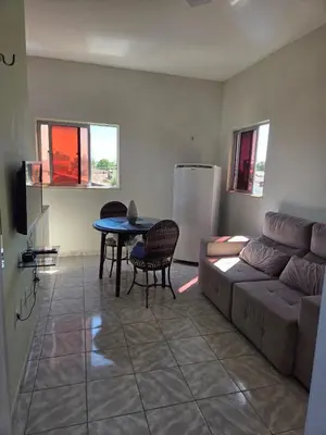 Uma área de estar em Residencial Vicente Mota Neto
