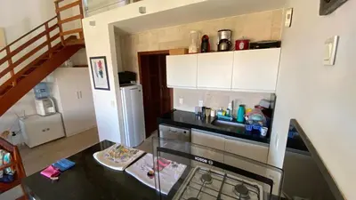 A cozinha ou kitchenette de Taíba Beachfront Paradise - Cozy Apartment