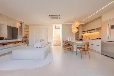 A cozinha ou kitchenette de JG Flecheiras