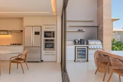 A cozinha ou kitchenette de JG Flecheiras
