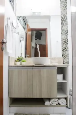 Uma casa de banho em Oasis de Iracema
