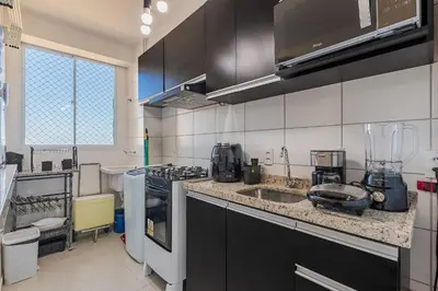 A cozinha ou kitchenette de Mirante #1404 - Fortaleza por Carpediem