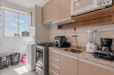 A cozinha ou kitchenette de Mirante #804 - Apto em Fortaleza por Carpediem