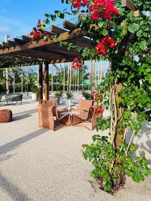 Um jardim no exterior de Casa LoVento Prea