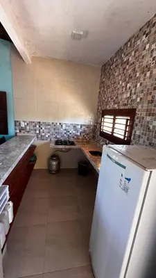 A cozinha ou kitchenette de Casa dunna azul