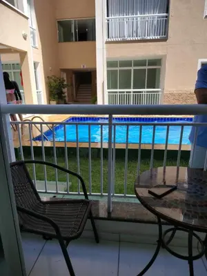 A piscina em ou perto de Apartamento Porto das dunas