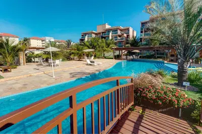 A planta de Palm Beach B1#201 - Apê confortável byCarpediem