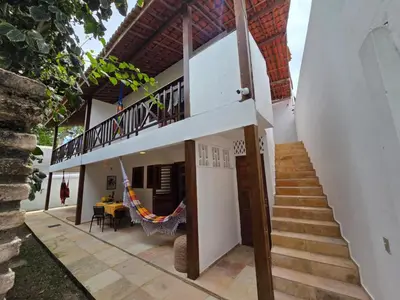 Uma varanda ou terraço em Azul Flats