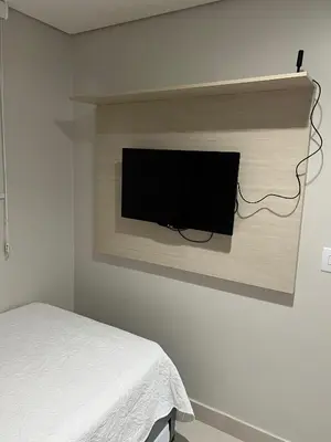 Uma televisão e/ou sistema de entretenimento em Landscape Vista & Conforto