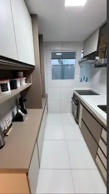 A cozinha ou kitchenette de House in Eusébio condominium