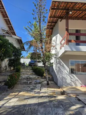 O edifício onde a casa de férias está situado