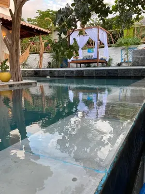 A piscina em ou perto de Casa Nossa Preá