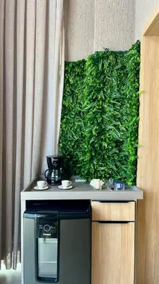 A cozinha ou kitchenette de Apartamento luxuoso no Meireles