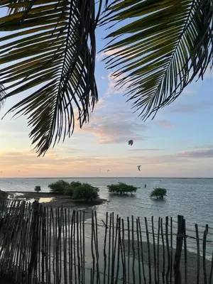 Paisagem natural perto da casa de hóspedes