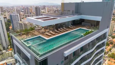 A piscina em ou perto de Studio in Meireles - Beach Class Meireles