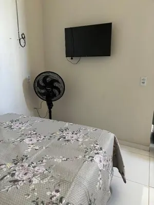 Uma televisão e/ou sistema de entretenimento em Casa jeri de prata 2