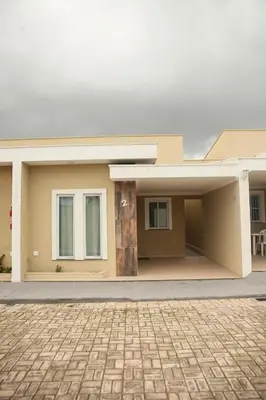 O edifício onde a casa de férias está situado