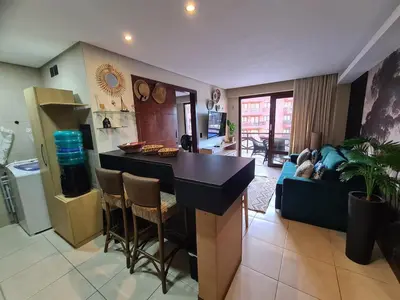 A cozinha ou kitchenette de Kariri-Beautiful 1 bedroom flat, beachfront
