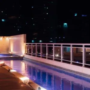 A piscina em ou perto de Encante-se com o Mar de Iracema