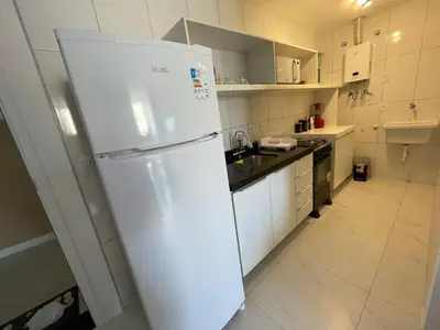 A cozinha ou kitchenette de Encante-se com o Mar de Iracema