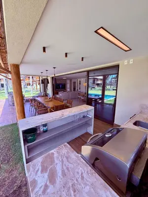 Uma televisão e/ou sistema de entretenimento em Casa Fortim Eco Village