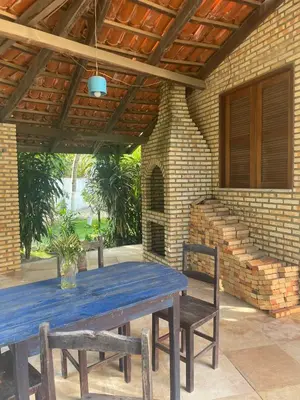 Um pátio ou outra área exterior em Casa Redonda
