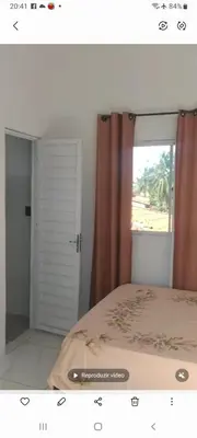 Uma cama ou camas num quarto em Brisa Oceanica