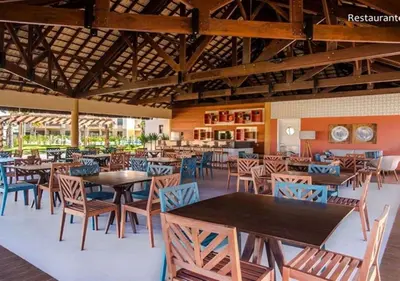 Um restaurante ou outro lugar para comer em VG Sun Cumbuco - Praia e Tranquilidade
