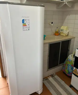 A cozinha ou kitchenette de Family apartment near Beach Park