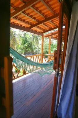 Uma varanda ou terraço em Villa Loui Beach Icaraizinho-Ce