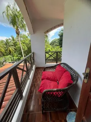 Uma varanda ou terraço em Pérolas Beach Hotel