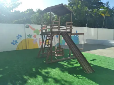 A área de jogos para crianças em Tropical Residential - Peace and Quiet in Fortaleza!