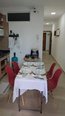 A cozinha ou kitchenette de Apartamento Flat Flecheiras