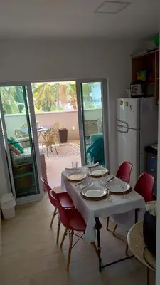 A cozinha ou kitchenette de Apartamento Flat Flecheiras