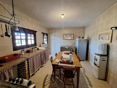 A cozinha ou kitchenette de Casa Praia Uruau