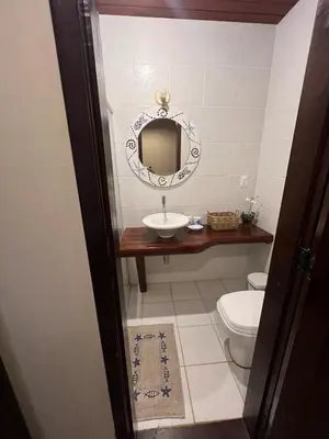 Uma casa de banho em Casa Praia Uruau