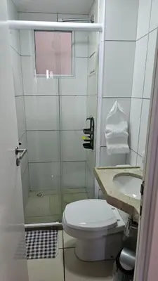 A planta de Apartamento com 2 quartos próximo aCastelão Arena