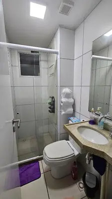 A planta de Apartamento com 2 quartos próximo aCastelão Arena