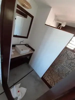 Uma casa de banho em Rancho Palü