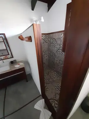 Uma casa de banho em Rancho Palü