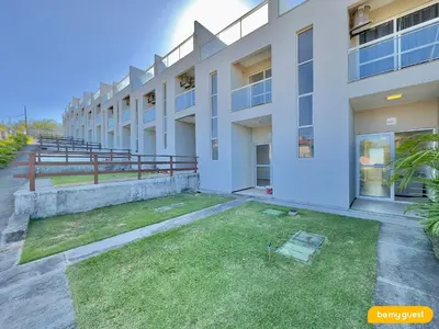 O edifício onde a casa de férias está situado