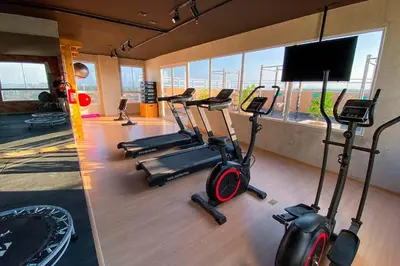O centro de fitness e/ou as comodidades de fitness de Mirante #705 - Fortaleza Por Carpediem